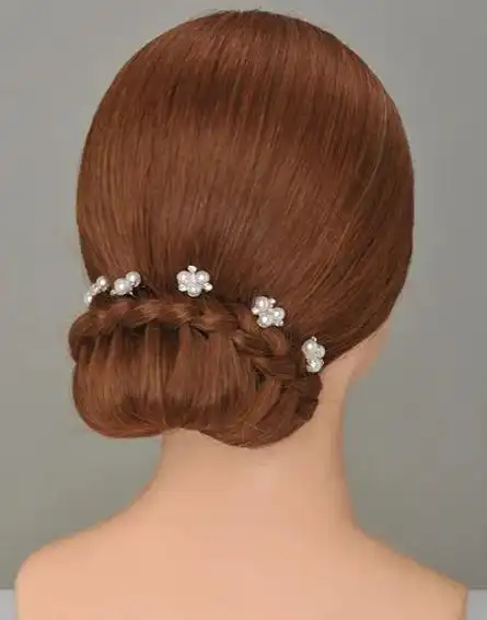 娇滴|优雅高贵的盘发造型,一分钟搞定,做"背影杀手"