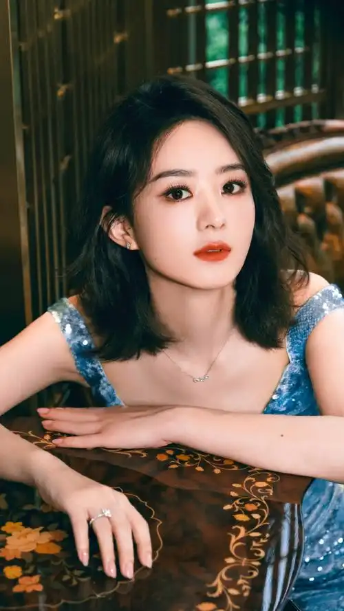 赵丽颖好像人鱼公主