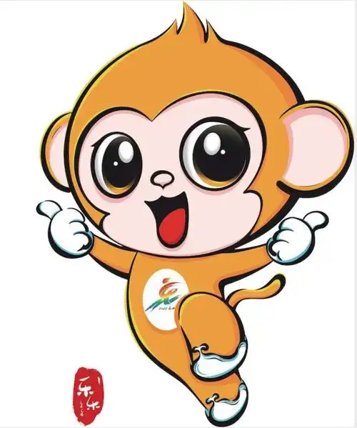 《十四运吉祥物》宣传画 2021萌翻了madein安康的十四运吉祥物来啦