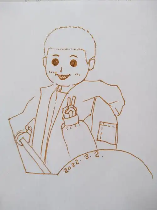 1000张儿童画之100原创人物画像