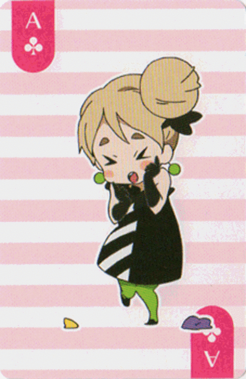 轻音少女-扑克牌-gif动图