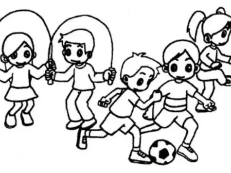 有儿童课间活动简笔画简笔画课间活动简笔画简笔画课间活动简笔画文