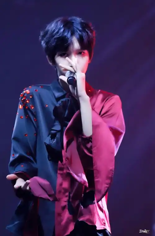 【贺峻霖】-台风蜕变之战第二次公演舞台-《对话》 cr:微博@三日雨