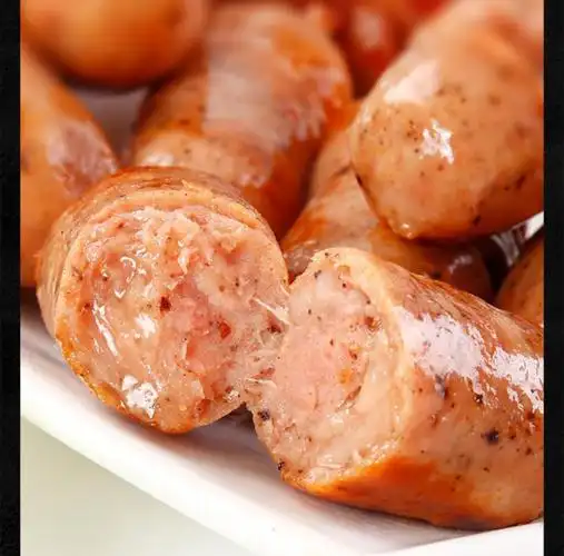 黑椒肠30根火山石肉肠黑胡椒热狗脆皮香肠烤肠 香肠