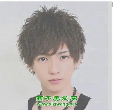 皮卡路烫男生发型 蓬松卷曲的个性发型 皮卡路烫