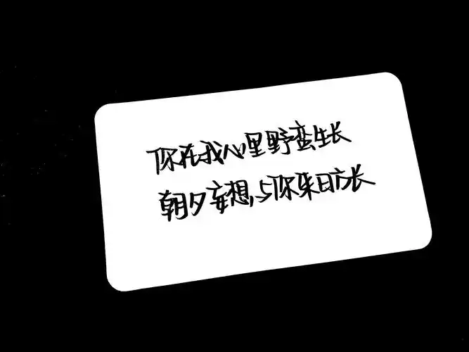 黑白文字图片