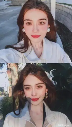 中俄混血儿女孩 这种就是五官长开了嘛~ 太美了