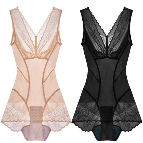 美夏季超薄三角女人塑身连体衣产后收腹束腰性感塑形雕体美体内衣