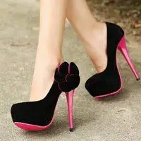 穿高更鞋的照片头像图片_微信头像图片大全