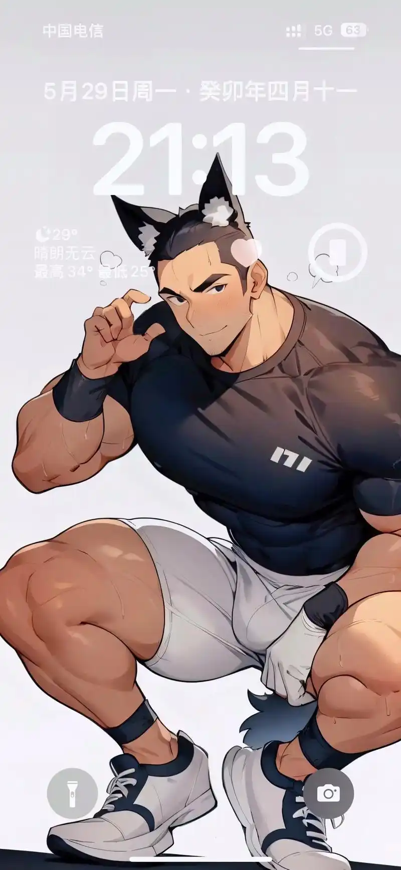 看哪里.#健身 #体育生 #白袜 #胸肌 #壁纸 同款壁纸头 - 抖音