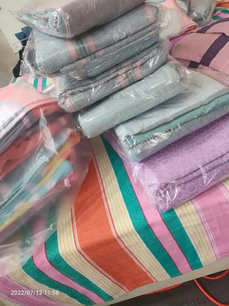 100%纯手工老粗布床单喜欢滴私聊我哦! - 抖音