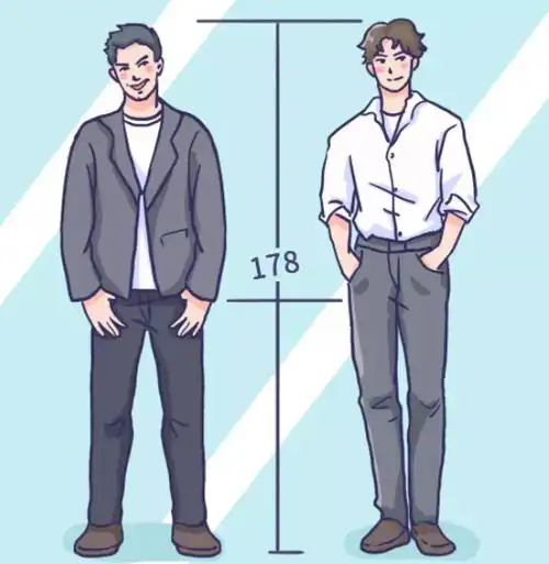 根据数据显示,男生最佳身高为178cm,并非一直推崇的一米八身高.不过现