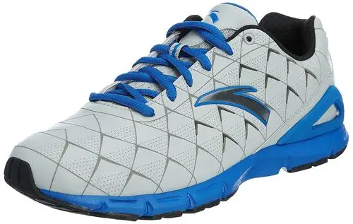 anta 安踏 跑步系列 男跑步鞋 11145568-4 浅灰/钻石蓝/黑 43