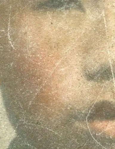 手工彩色破损划痕老照片原样精修