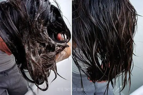 头发打湿之后再开始用洗发精清洗头皮