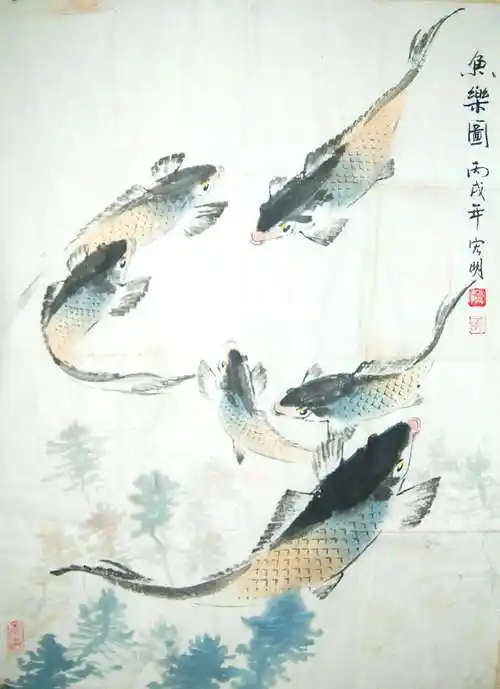 其它 殷宏明花鸟画欣赏 写美篇 殷宏明擅长山水画,精于人物画,对花鸟