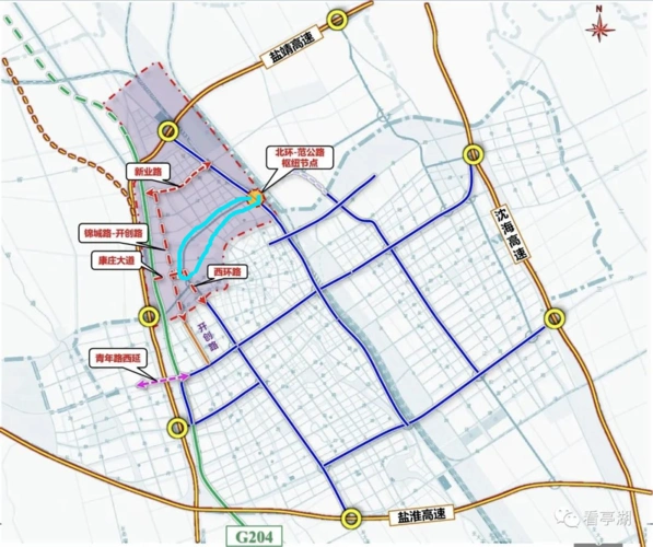 北环高架居然没了 - 大话盐城 - 盐城123网 - powered by discuz!