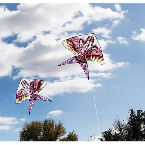 厂家批发小燕子沙燕风筝新款潍坊儿童成人大中小型三角长尾易飞