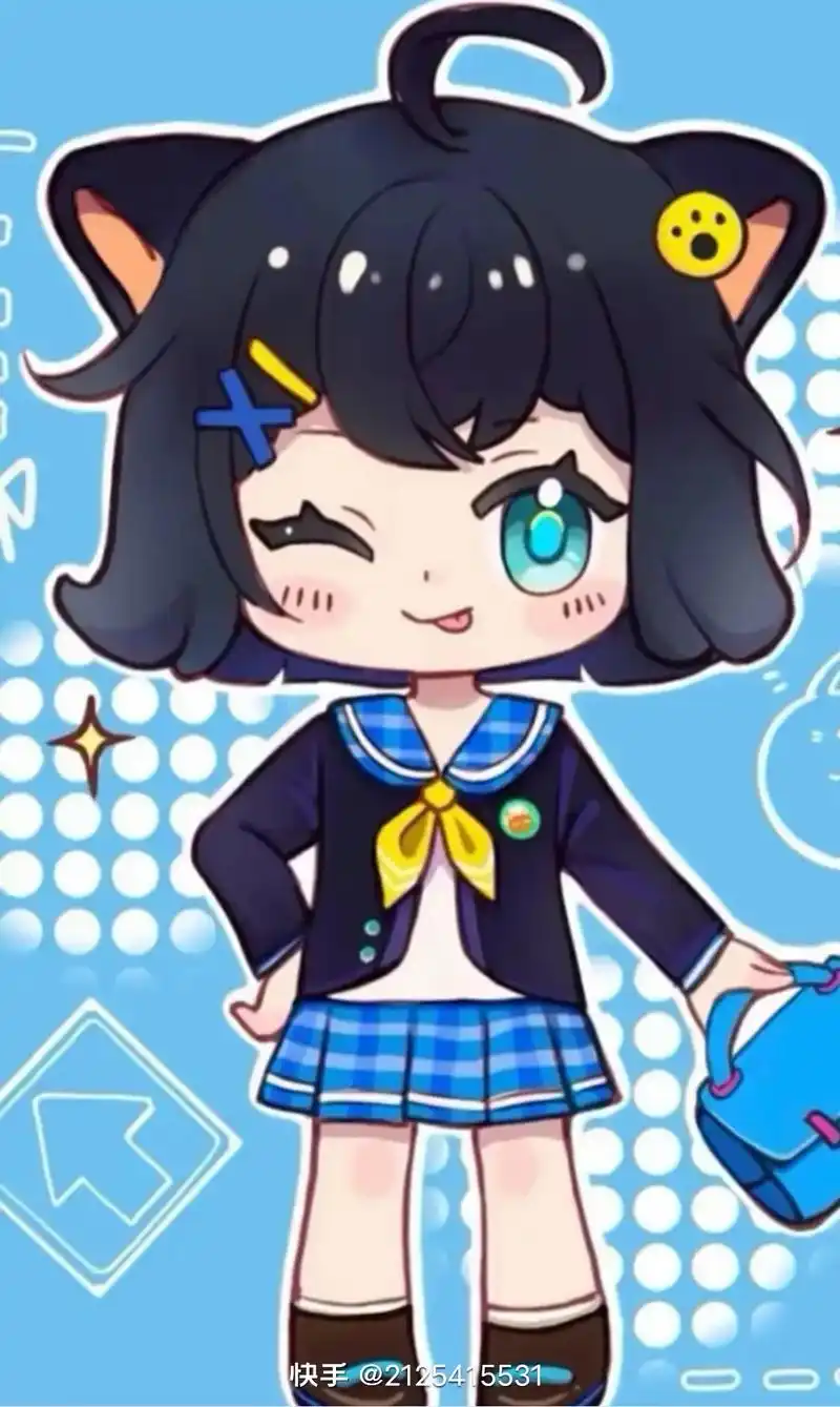 图片来自网络 #我最喜欢的动漫角色 jk妹头像大合集#q版 - 抖音