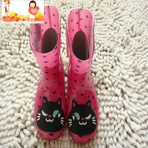 【日本品牌小童猫咪雨鞋】价格,批发,供应商厂家 - 温州甜心妈咪童装