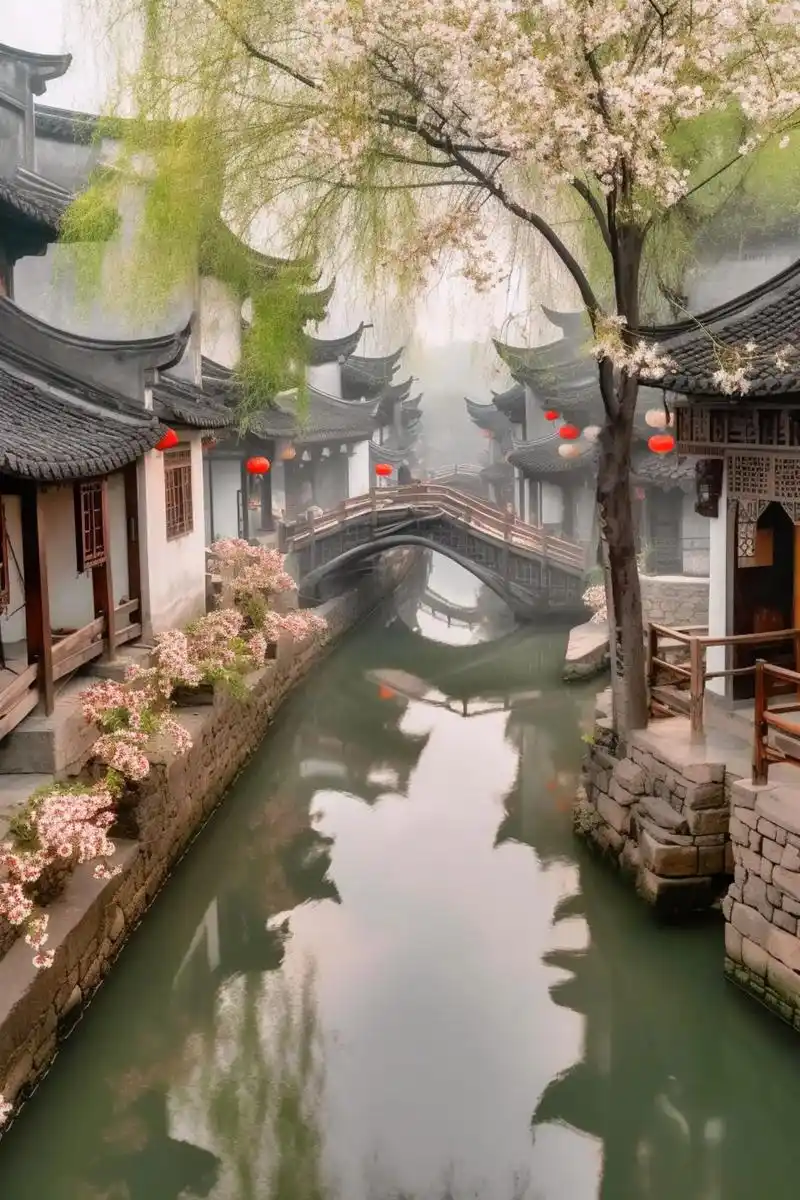 上热门 #图文伙伴计划 #江南水乡美如画 #治愈系风景 #kk画廊