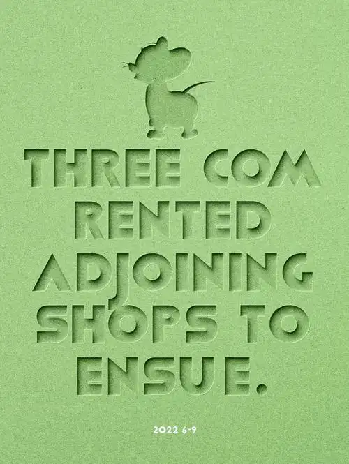 ps教程70奶酪质感镂空凹陷字体教程