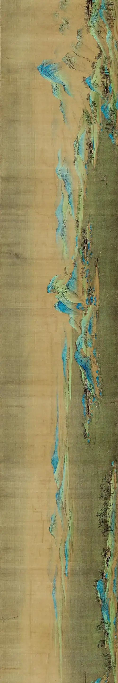 经典重现高清大图王希孟千里江山图