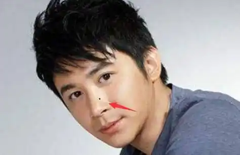 这3颗痣可是桃花痣,这样的男人最花心!_婚姻_财运_鼻梁