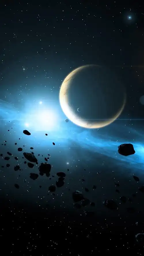 星系,行星,太空,太空飞船 4k