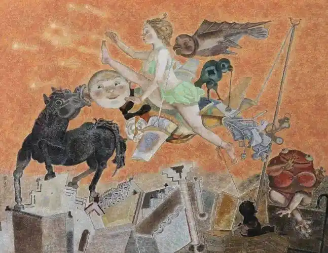 一张纸 一枝笔 就能天马行空_曹力_个人_cm