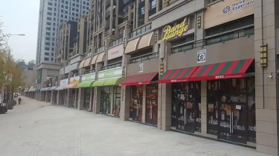 商业街装饰雨蓬双开伸缩蓬铝合金露台蓬居家法式蓬居家伸缩蓬加工制作