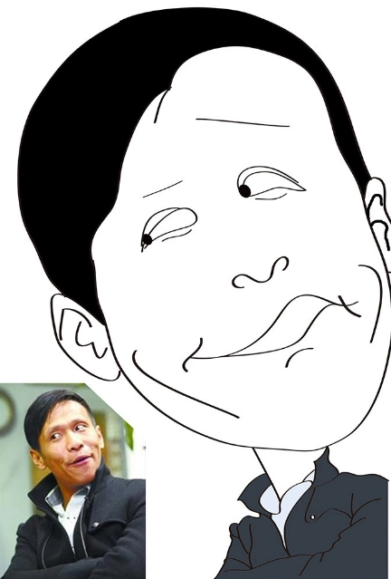 牛人笔下六张明星漫画像,范冰冰最漂亮,宋小宝也太逗了!