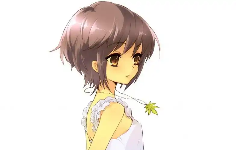 短发动漫美少女_人物图片_图库_素材_回车素材