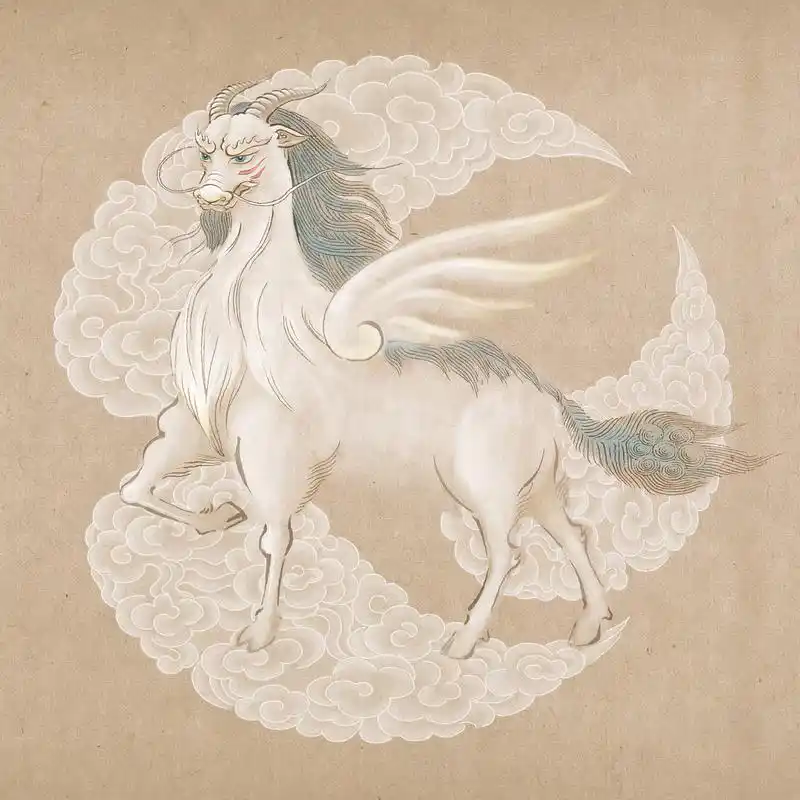 国风神兽白泽