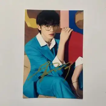 迪士尼刘耀文亲签 时代少年团亲笔签名照片周边 刘耀文宋亚轩严浩翔