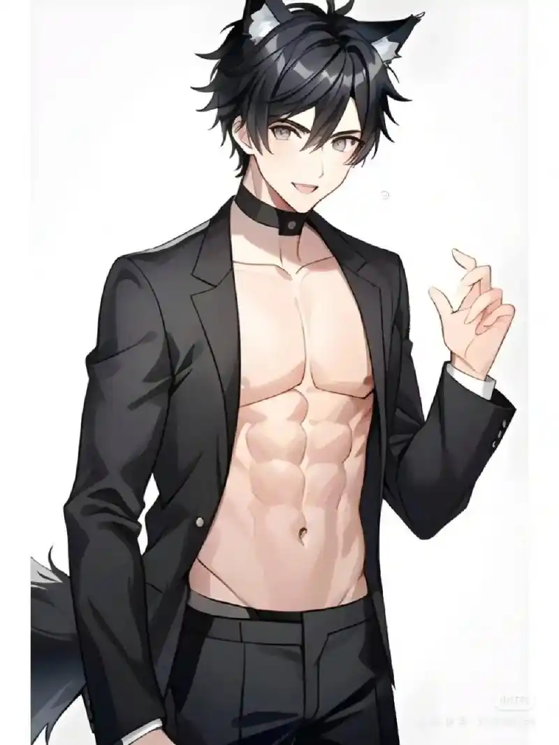 二次元腹肌.#腹肌 #撩起衣服就是腹肌 #阳光男孩 - 抖音