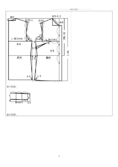 基本款女衬衫制图教案