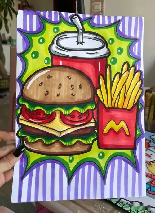 57张儿童创意美术范画,张张都值得收藏!