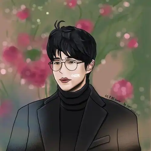 自己画一个画的恰好是少年在大理出的那套图#刘昊然  #手绘  #恰好是