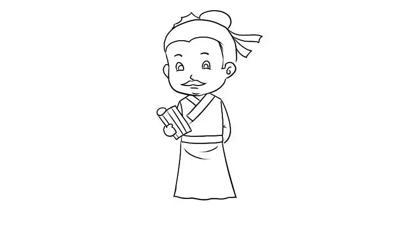古代人物简笔画画法古代人物简笔画怎么画
