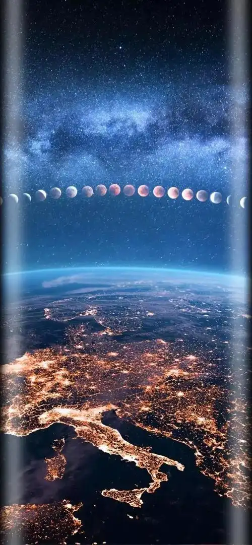 曲面屏手机壁纸已经成为当下流行的手机桌面主题,它们以其独特的视觉