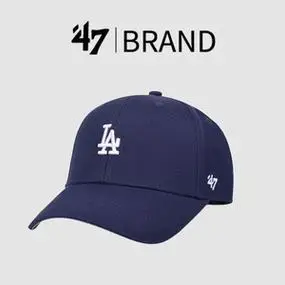 美国代购正品47brand棒球帽子女la鸭舌帽ny男韩版显脸小硬顶小标