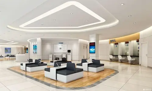 银行设计案例效果图