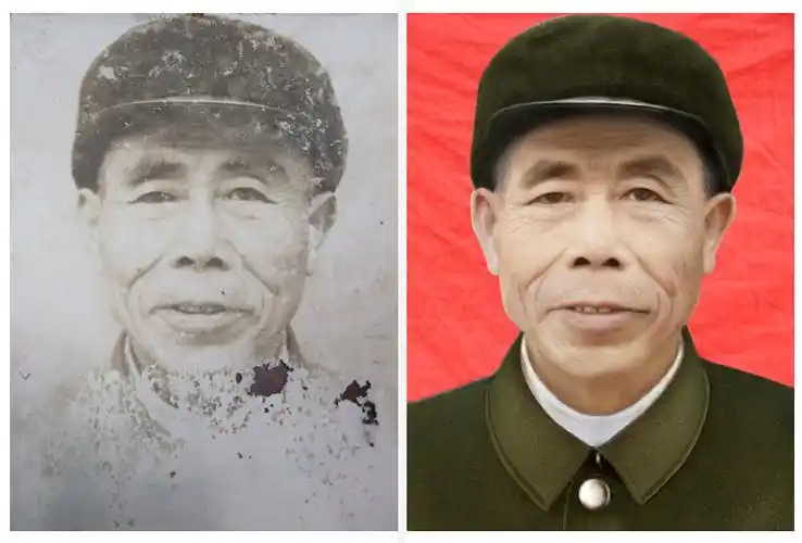 老照片修复彩色精修