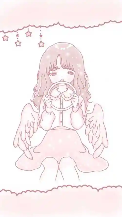 少女心简笔画打印