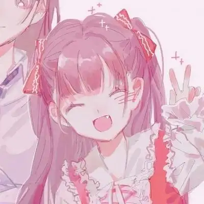 仙气可爱的闺蜜动漫头像高颜值两人软萌女头像