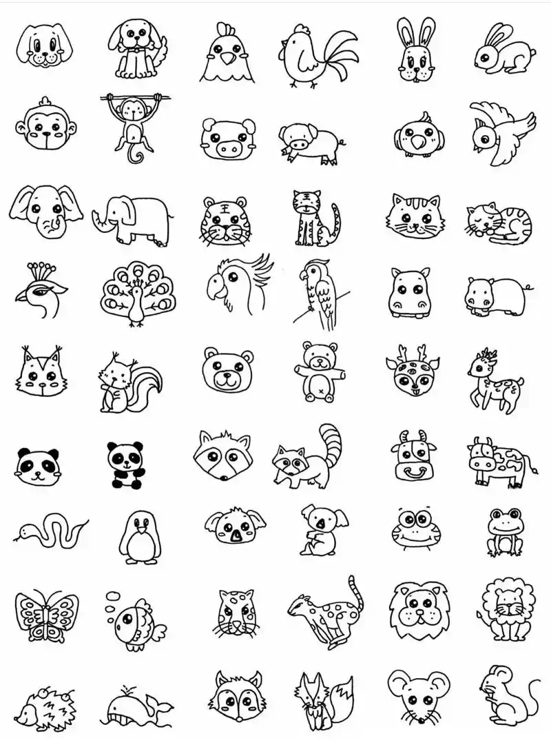 创作灵感 #简笔画儿童创意简笔画大全  #画画#简笔画  - 抖音