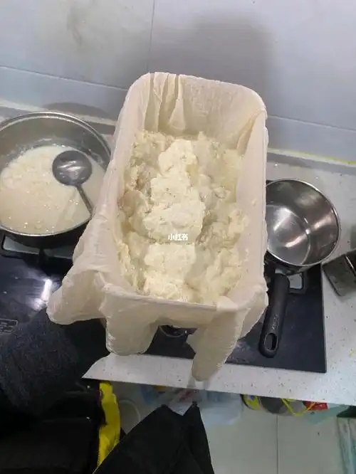 自制冻豆腐的过程