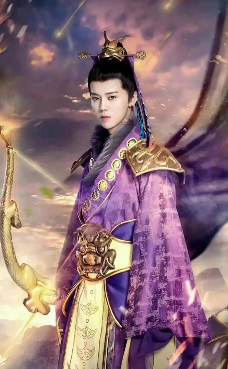 鹿晗这个古装造型挺有感觉的,他拍古装剧应该很不错.