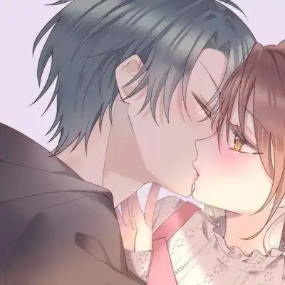 小清新甜蜜互动的动漫情侣头像图片 超宠溺超浪漫的微信动漫情头_情侣